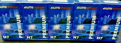 100 x H7 HALOGEN HEADLAMPS HEADLIGHTS CAR VAN BULBS 477 499 12V 55W 2PIN BULK UK