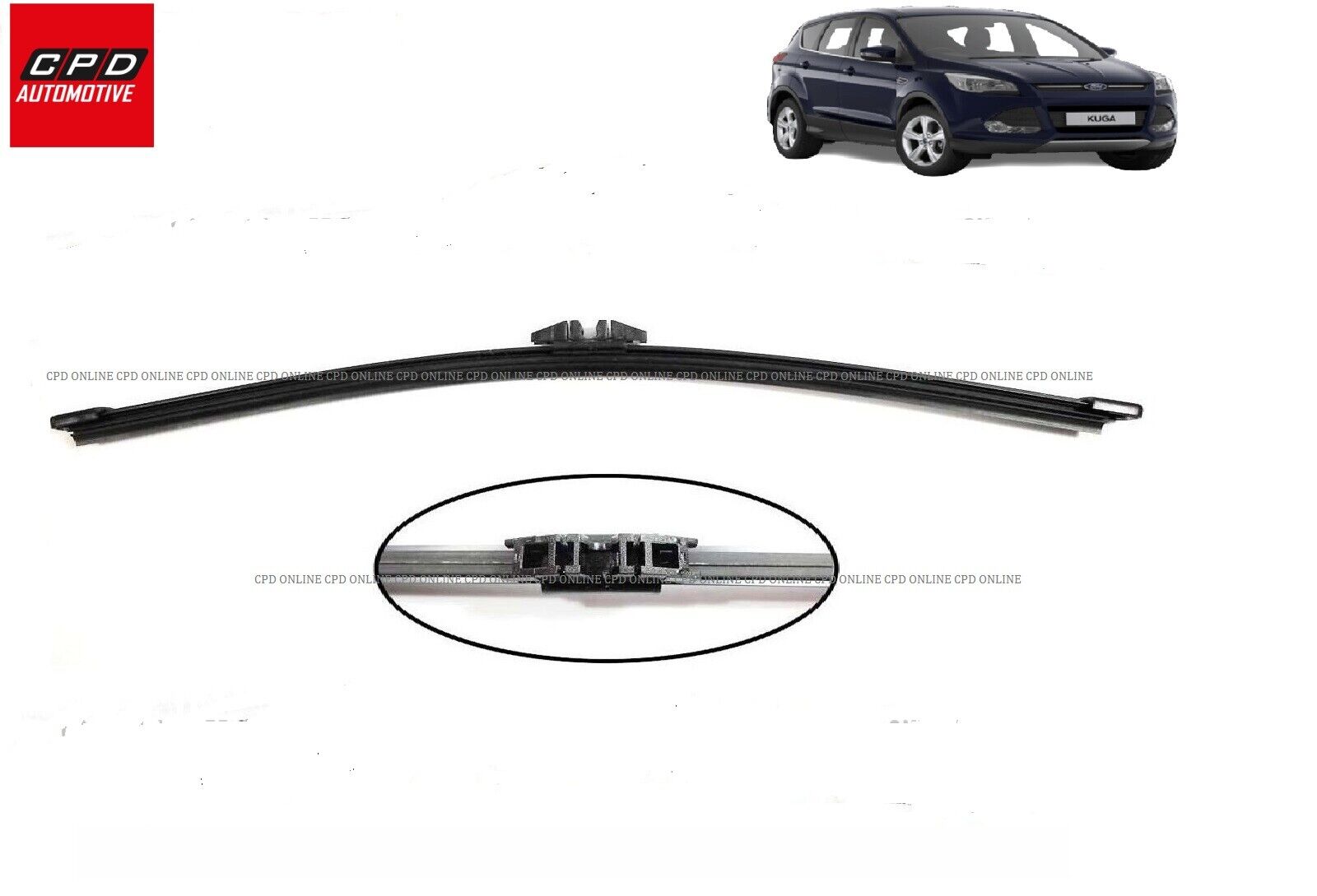 Ford Kuga SUV MK2 MK3 2013-2023 Rear Specific-fit Aero Flat BACK Wiper Blade 11"