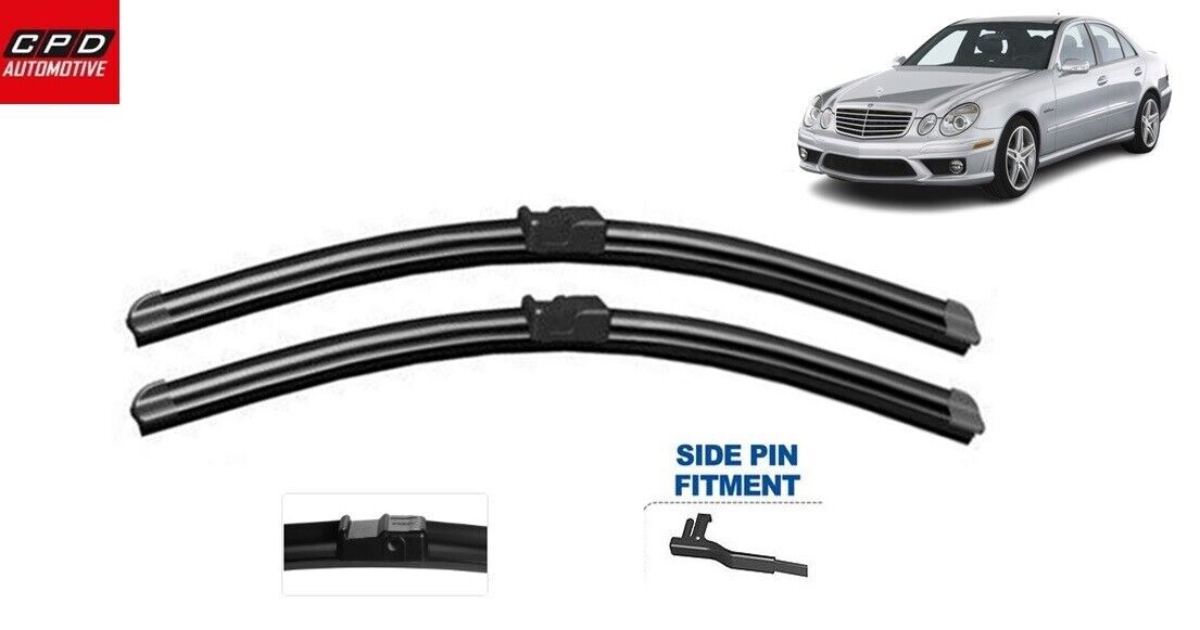 Mercedes E-Class W211 (2003-2009) Front Aero Wiper Blades 26"+26" Wipers Pair