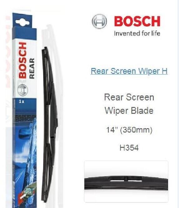 Bosch Rear Back Window Windscreen Wiper Blade 350mm H354 JAZZ FREE FAST DELIVERY