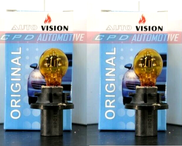 2 x AUTOVISION *PCY16W* INDICATOR BULBS AMBER 12V/16W ORANGE BULB MERCEDES PAIR