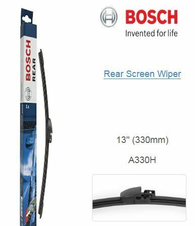 VW GOLF MK5 POLO MK4 HATCHBACK 2005-2009 REAR BOSCH WIPER BLADE A330H A1432