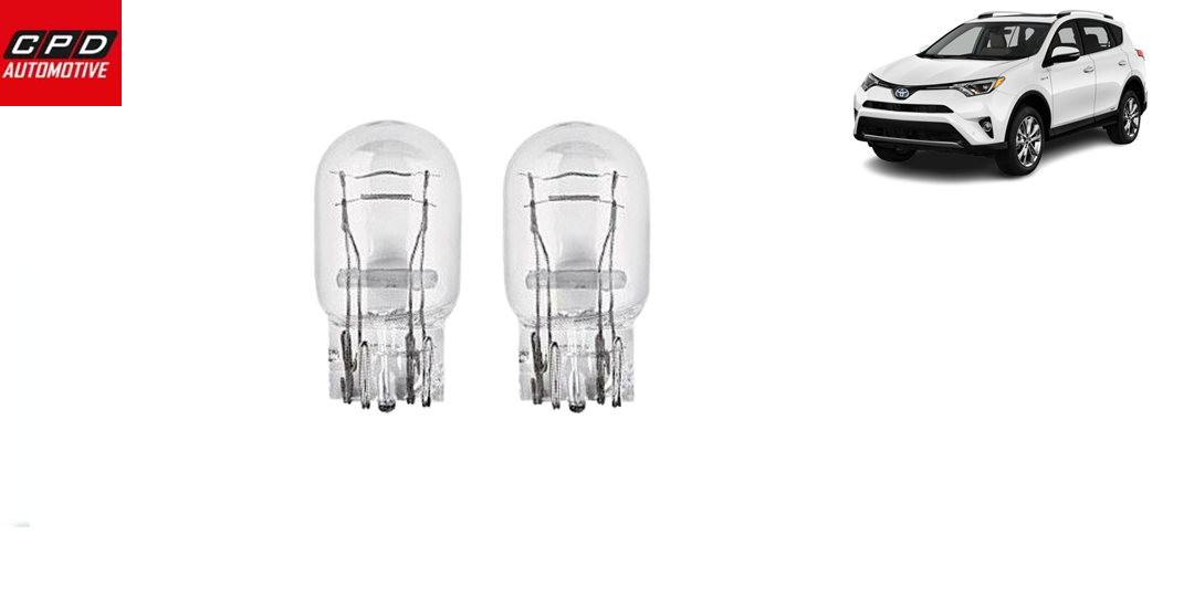 Toyota RAV-4 2012-18 BRAKE STOP/TAIL LIGHT BULB HALOGEN BULBS PAIR