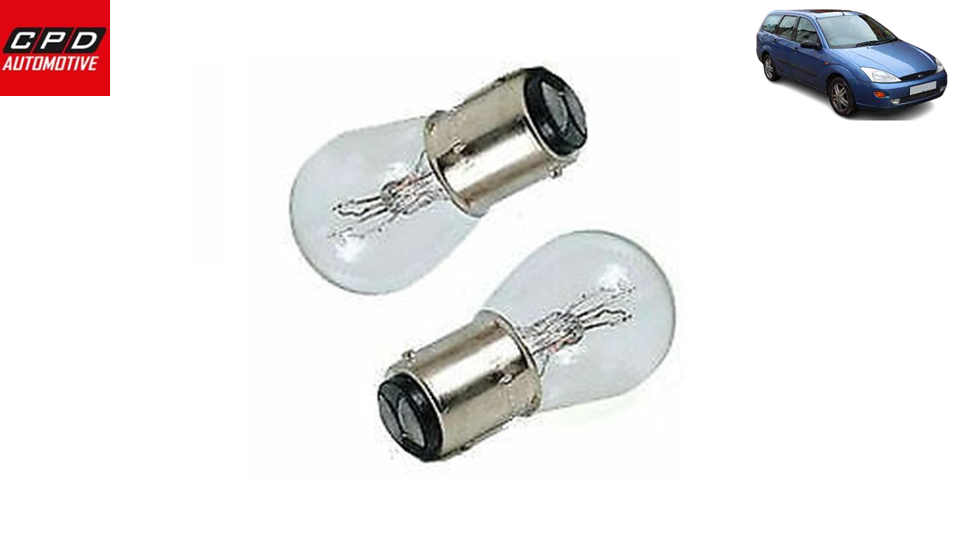 Ford Focus ESTATE MK1 1998-2005 Brake Tail Car Stop Double Rear Light Bulbs PAIR