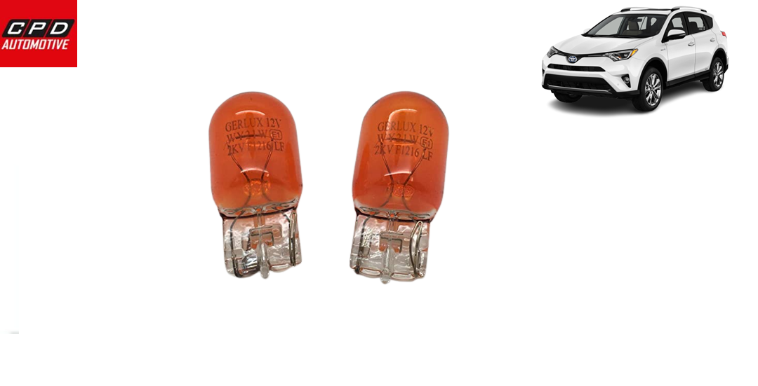 Toyota RAV-4 2012-18 NUMBERPLATE BULB CLEAR PAIR