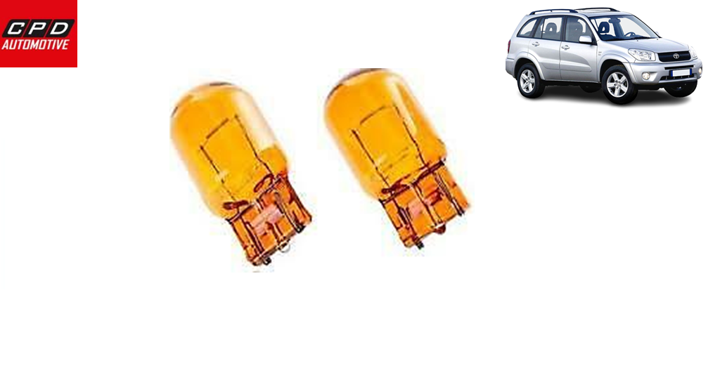 Toyota RAV-4 2000-2005 REAR INDICATOR LIGHT 582 AMBER BULBS PAIR
