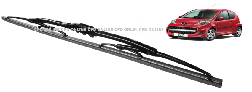 Peugeot 107 / Toyota Aygo (2005-2014) Front Windscreen UNIVERSAL Wiper Blade 26"