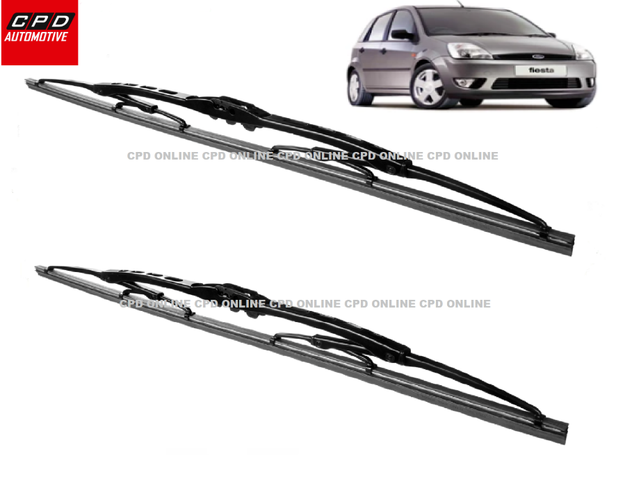Ford Fiesta MK5/MK6 2002-2008 Front Windscreen Wiper Blades 22"+16" Wipers PAIR