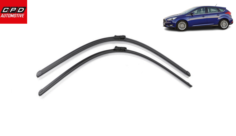Ford Focus HATCHBACK MK3 2011-2017 Front Aero Wiper Blades Pair 28"+28" Wipers
