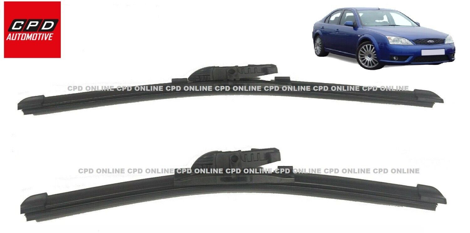 Ford Mondeo MK3 Hatchback (2000-2007) Front Metal Wiper Blades 22"+ 20" Wipers