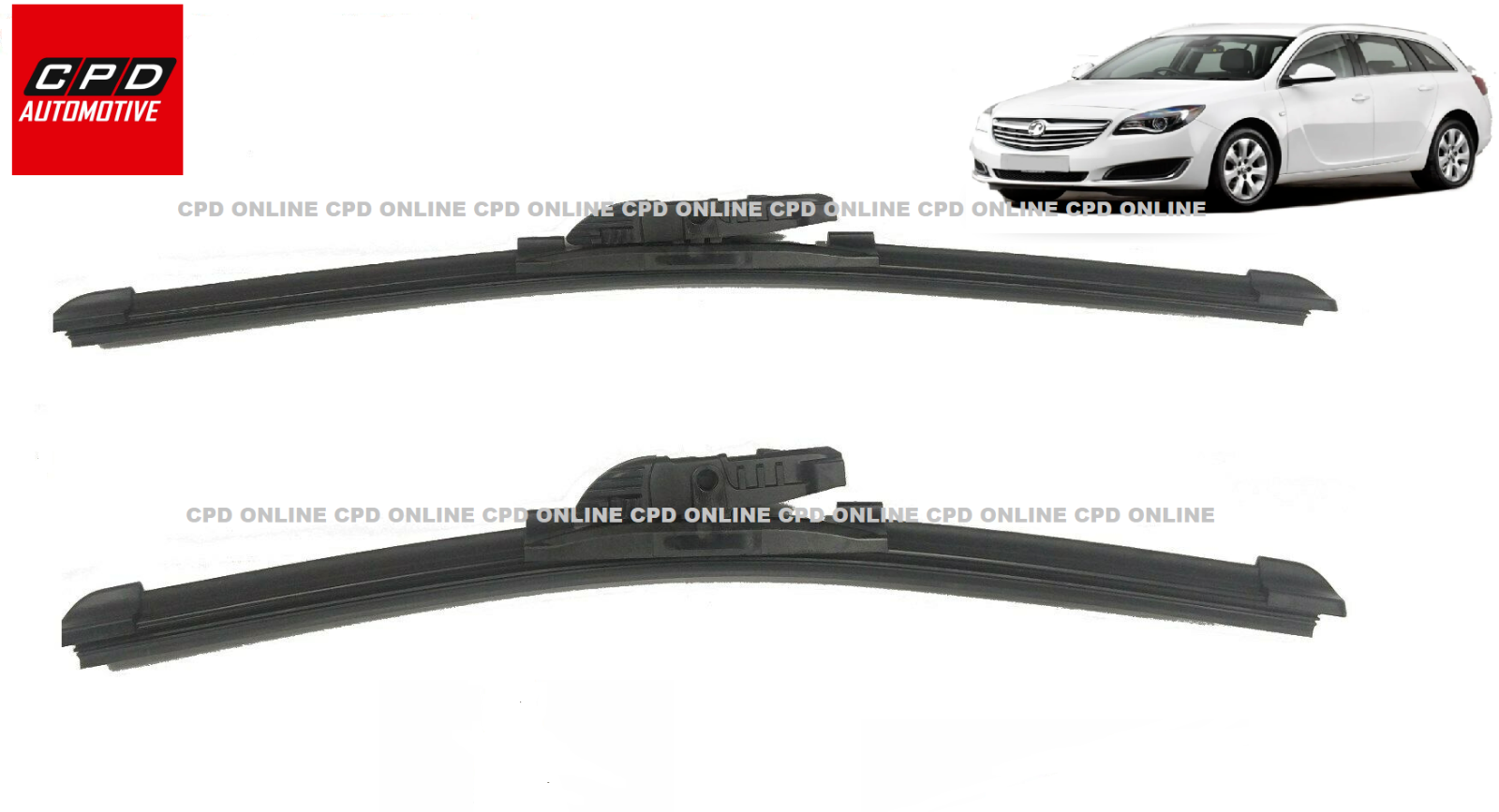 Vauxhall Insignia Sports Tourer Estate 2017-ON Front Wiper Blades 24"+20" Wipers