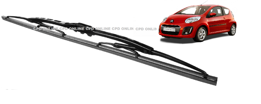 Citroen C1 (2005-2014) Front Windscreen Metal Wiper Blade 26"