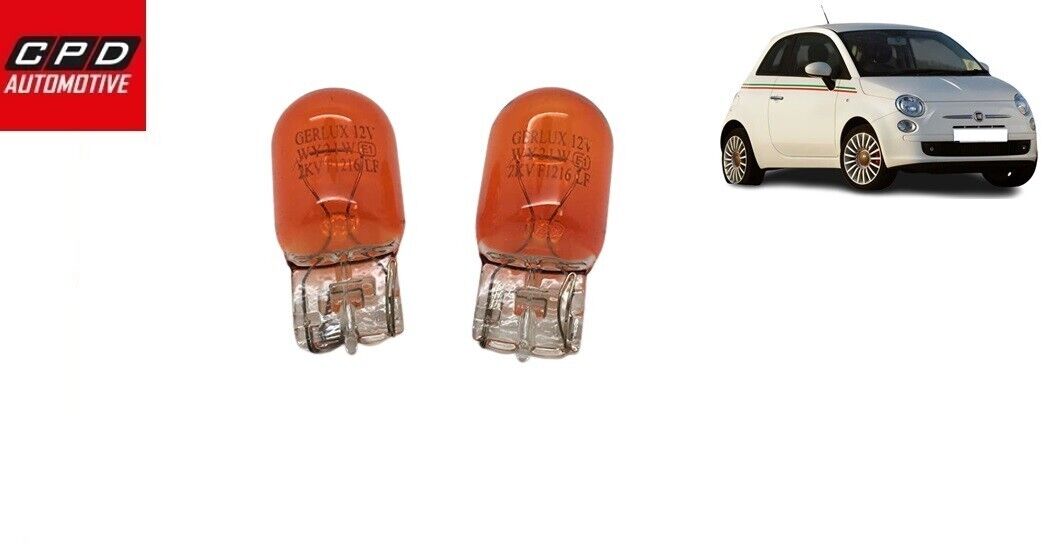 Fiat 500 2007-Onwards FRONT INDICATOR LIGHT BULBS PAIR