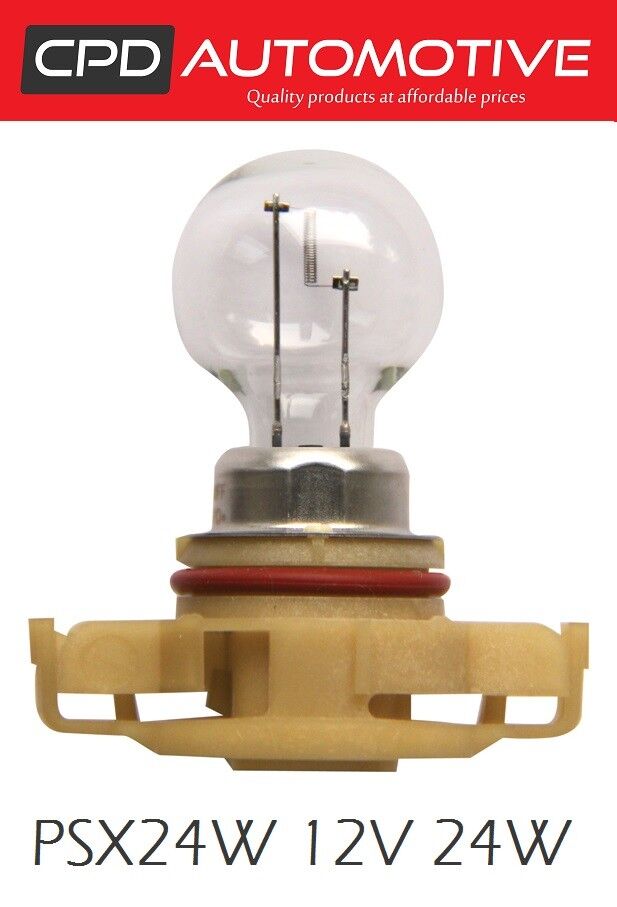 PSX24w 12V 24W PG20-7 REVERSE FOGLIGHT DRL SIDELIGHTS CLEAR BULB CITROEN DS3