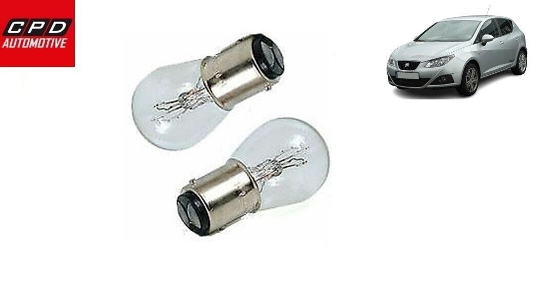 Seat Ibiza Hatchback 2009-11 REAR PARKING LIGHT HALOGEN BULBS PAIR