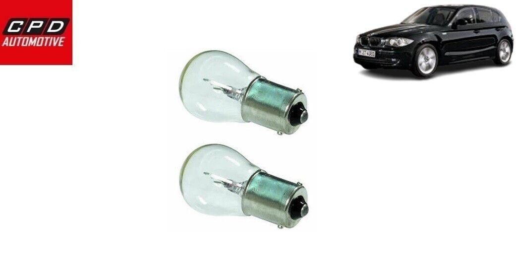 BMW 1 Series Hatchback 2004-11 BRAKE STOP/TAIL LIGHT BULB HALOGEN BULBS PAIR