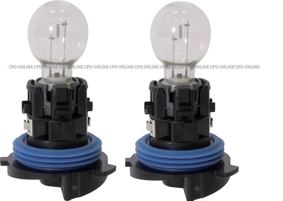 2 x HP24W 24w 12v PG20/3 DRL BULBS Daytime Running Light 6216.F6 R92813625 PAIR