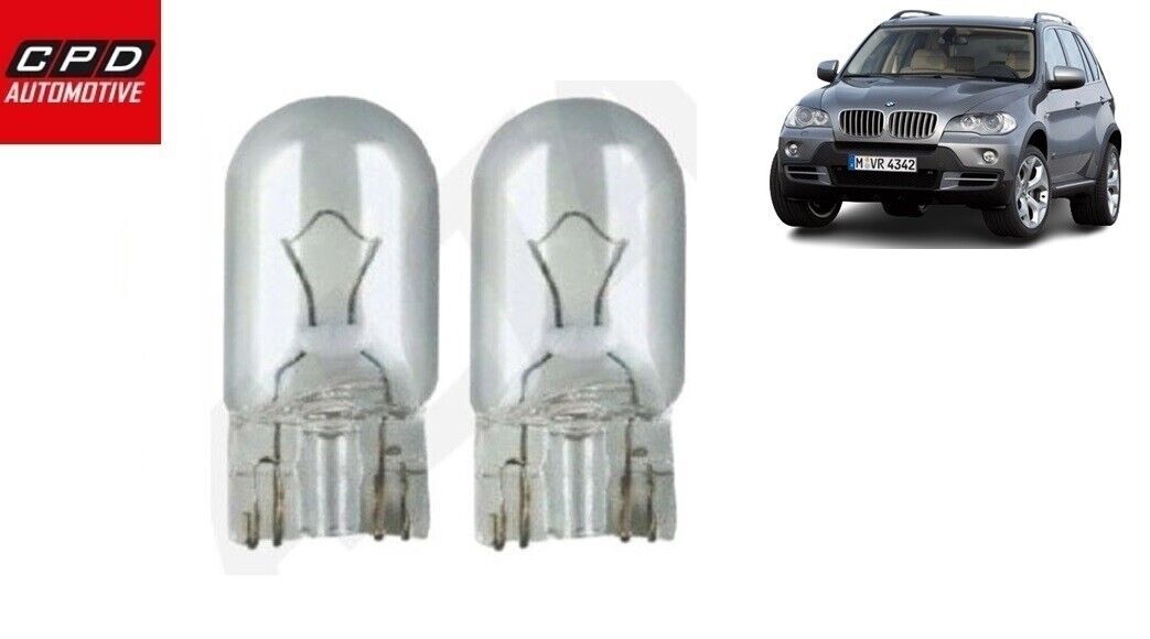 BMW X5 SUV 2006-11 SIDELIGHTS BULB CLEAR PAIR