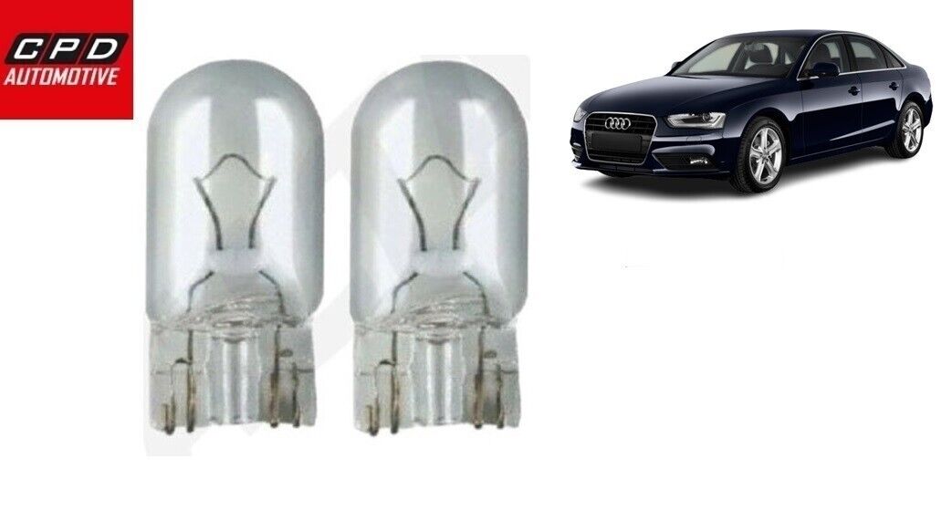 Audi A4 S4 SALOON 2008-15  SIDELIGHTS BULB CLEAR PAIR