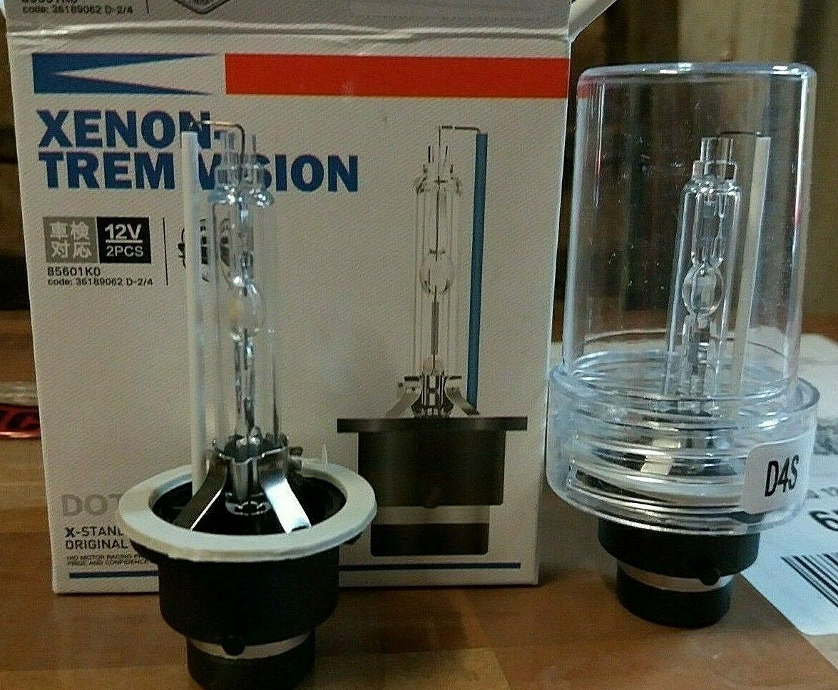 2 x D4S XENON VISION BULB 4300K HIGH QUALITY BULBS PAIR HID GAS DISCHARGE BRIGHT