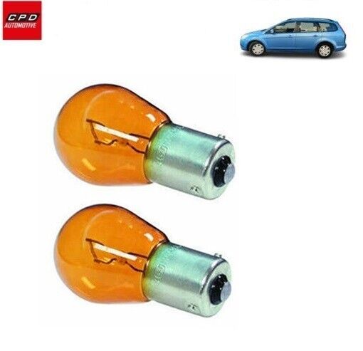 Ford Focus MK2 Estate 2005-2011 FRONT INDICATOR LIGHT AMBER ORANGE BULBS PAIR