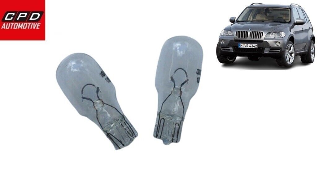 BMW X5 SUV 2006-11 BRAKE STOP/TAIL LIGHT BULB HALOGEN BULBS PAIR