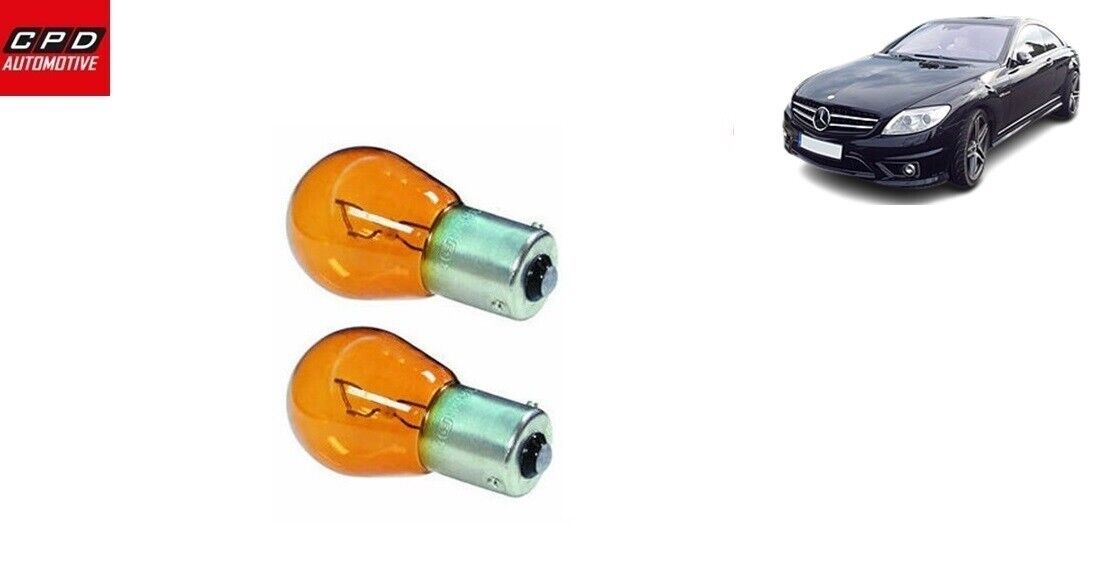 Mercedes CL Class W216 COUPE 2006-14 FRONT INDICATOR LIGHT BULBS PAIR
