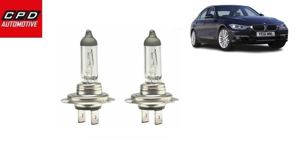 BMW 3 Series E90 2009-2013 CLEAR HEADLAMP HEADLIGHTS HALOGEN BULBS PAIR