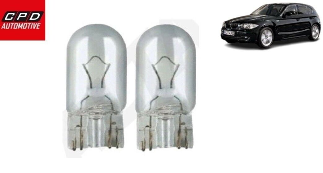 BMW 1 Series Hatchback 2004-11 SIDELIGHTS BULB CLEAR PAIR