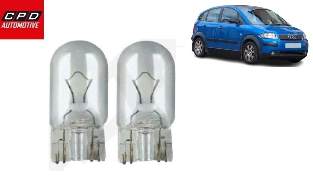 Audi A2 Hatchback 2002-2005 SIDELIGHTS BULB CLEAR PAIR