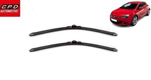 Vauxhall Astra J GTC 2011-2015 Front AERO FLAT Wiper Blades Pair 28"+24" WIPERS