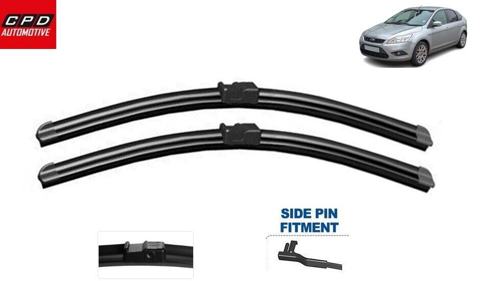 Ford Focus HATCHBACK MK2 2004-2011 Front Aero Wiper Blades Pair 26"+16" Wipers