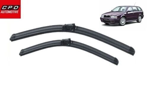 Skoda Octavia Estate Mk1 1998-2004 Front Windscreen Wiper Blades 21"+19" Pair