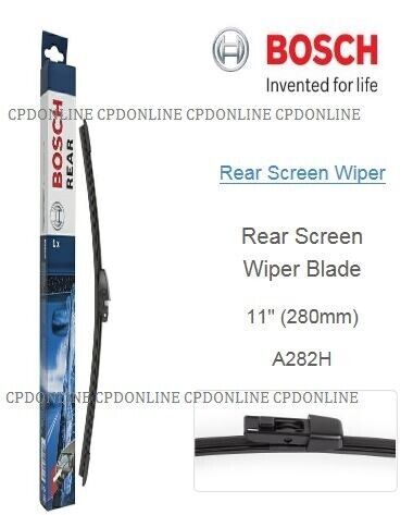 BOSCH REAR FLAT WIPER BLADE A282H VW POLO 6R 6C A1398 Golf VI VII MK6 MK7 2008>