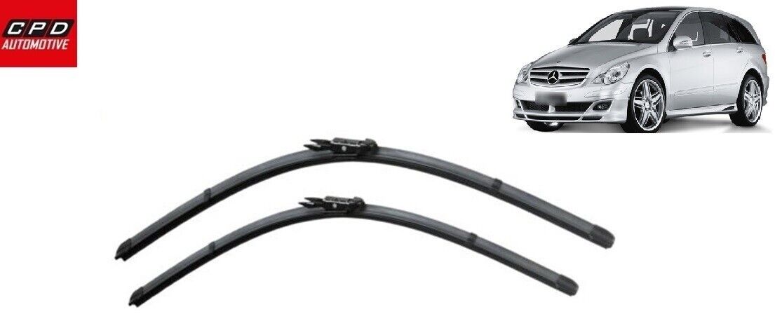 Mercedes R-Class W251 2006-2017 Front Flat Aero Wiper Blades 28"+21" Wipers PAIR